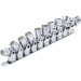 BGS Kardangelenk-Einsatz-Satz Sechskant | Antrieb Innenvierkant 10 mm (3/8"""") | SW 10 - 19 mm | 10-tlg | 205 BGS Kardangelenk-Einsatz-Satz Sechskant | Antrieb Innenvierkant 10 mm (3/8"""") | SW 10 - 19 mm | 10-tlg | 205