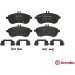 BREMBO Bremsklötze VA | MERCEDES W204,W212 07 | P 50 067 BREMBO Bremsklötze VA | MERCEDES W204,W212 07 | P 50 067