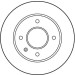 Bremsscheibe Ford P. Escort -90 | DF1652