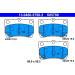 Bremsbelagsatz Lexus T. Gs/Is 2,2-4,3 05-13 | 13.0460-5790.2 Bremsbelagsatz Lexus T. Gs/Is 2,2-4,3 05-13 | 13.0460-5790.2