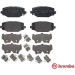 BREMBO Bremsklötze HA | FIAT Freemont, CHRY. Voyager 07 | P 11 032 BREMBO Bremsklötze HA | FIAT Freemont, CHRY. Voyager 07 | P 11 032