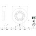 Bremsscheibe | FORD | 0 986 479 401 Bremsscheibe | FORD | 0 986 479 401