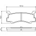 Bremsklötze | MAZDA | 0 986 460 080