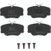 Bremsklötze VA | MERCEDES W201,W124,W126 84 | GDB818 Bremsklötze VA | MERCEDES W201,W124,W126 84 | GDB818