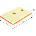 Luftfilter | AUDI,SEAT,SKODA,VW | F 026 400 342 Luftfilter | AUDI,SEAT,SKODA,VW | F 026 400 342