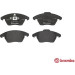 BREMBO Bremsklötze VA | CITROEN C4 PEUGEOT 207, 307 06-17 | P 61 076 BREMBO Bremsklötze VA | CITROEN C4 PEUGEOT 207, 307 06-17 | P 61 076