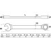 BGS Ratschenring-Maulschlüssel | SW 32 mm | 6532 BGS Ratschenring-Maulschlüssel | SW 32 mm | 6532