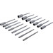 BGS Steckschlüssel-Einsatz-Satz, Sechskant | extra lang | Antrieb Außensechskant 6,3 mm (1/4"""") | für Bohrmaschinen | SW 5,5 - 19 mm | 15-tlg | 70147 BGS Steckschlüssel-Einsatz-Satz, Sechskant | extra lang | Antrieb Außensechskant 6,3 mm (1/4"""") | für Bohrmaschinen | SW 5,5 - 19 mm | 15-tlg | 70147