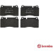 BREMBO Bremsklötze VA | VW Touareg 02-18 | P 85 110 BREMBO Bremsklötze VA | VW Touareg 02-18 | P 85 110