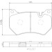 BREMBO Bremsklötze VA | AUDI Q5 16 | P 85 177 BREMBO Bremsklötze VA | AUDI Q5 16 | P 85 177