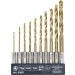 BGS HSS-Bohrer-Satz | titan-nitriert | 1,5 - 6 mm | 10-tlg | 50801 BGS HSS-Bohrer-Satz | titan-nitriert | 1,5 - 6 mm | 10-tlg | 50801