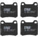 Bremsklötze HA | MERCEDES W201,W202,W124,W126 84 | GDB911 Bremsklötze HA | MERCEDES W201,W202,W124,W126 84 | GDB911