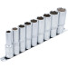 BGS Steckschlüssel-Einsatz-Satz Sechskant, tief | Antrieb Innenvierkant 12,5 mm (1/2"""") | SW 10 - 24 mm | 9-tlg | 2223 BGS Steckschlüssel-Einsatz-Satz Sechskant, tief | Antrieb Innenvierkant 12,5 mm (1/2"""") | SW 10 - 24 mm | 9-tlg | 2223