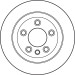 Bremsscheibe HA AUDI Q7 VW Touareg 03-18 TRW SINGLE DF4487S