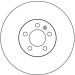 Bremsscheibe Vw P. A3/Golf4 | DF4027 Bremsscheibe Vw P. A3/Golf4 | DF4027