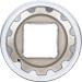 BGS Steckschlüssel-Einsatz Gear Lock | Antrieb Innenvierkant 12,5 mm (1/2"""") | SW 22 mm | 10222 BGS Steckschlüssel-Einsatz Gear Lock | Antrieb Innenvierkant 12,5 mm (1/2"""") | SW 22 mm | 10222