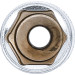 BGS Steckschlüssel-Einsatz Sechskant, tief | Antrieb Innenvierkant 6,3 mm (1/4"""") | SW 13 mm | 10513 BGS Steckschlüssel-Einsatz Sechskant, tief | Antrieb Innenvierkant 6,3 mm (1/4"""") | SW 13 mm | 10513