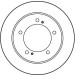 Bremsscheibe Suzuki P.Samurai/Sierra/Sj 1.0-1.3 4X4 81-04 | DF1953 Bremsscheibe Suzuki P.Samurai/Sierra/Sj 1.0-1.3 4X4 81-04 | DF1953