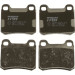 Bremsklötze HA | MERCEDES W201,W202,W124,W126 84 | GDB911 Bremsklötze HA | MERCEDES W201,W202,W124,W126 84 | GDB911