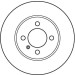 Bremsscheibe Bmw P. E30 86-93 | DF2550 Bremsscheibe Bmw P. E30 86-93 | DF2550