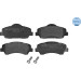 Bremsbelagsatz Peugeot P. 301/308 1,2-2,0 12 | 252525118 Bremsbelagsatz Peugeot P. 301/308 1,2-2,0 12 | 252525118