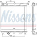 Wasserkühler PKW | CITROEN C3 1.4 HDi 02 | 61278 Wasserkühler PKW | CITROEN C3 1.4 HDi 02 | 61278