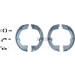 Handbremsbacken Hyundai Santa Fe 2.0-3.3 4Wd 12 | 91082700 Handbremsbacken Hyundai Santa Fe 2.0-3.3 4Wd 12 | 91082700