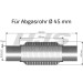Flexrohr mit Schellen | DM 45,5 L 300mm | 83 00 8418 Flexrohr mit Schellen | DM 45,5 L 300mm | 83 00 8418
