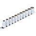 BGS Steckschlüssel-Einsatz-Satz, Zwölfkant | Antrieb Innenvierkant 12,5 mm (1/2"""") | SW 10 - 21 mm | 11-tlg | 9107 BGS Steckschlüssel-Einsatz-Satz, Zwölfkant | Antrieb Innenvierkant 12,5 mm (1/2"""") | SW 10 - 21 mm | 11-tlg | 9107
