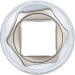 BGS Steckschlüssel-Einsatz Sechskant | Antrieb Innenvierkant 12,5 mm (1/2"""") | SW 20 mm | 2920 BGS Steckschlüssel-Einsatz Sechskant | Antrieb Innenvierkant 12,5 mm (1/2"""") | SW 20 mm | 2920