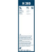 BOSCH | Wischerblatt H308 | TWIN-Standard | 3397011628 BOSCH | Wischerblatt H308 | TWIN-Standard | 3397011628