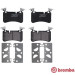 BREMBO Bremsklötze HA | MERCEDES 04 | P 50 113 BREMBO Bremsklötze HA | MERCEDES 04 | P 50 113