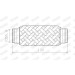 Flexrohr ohne Rohr | DM 55 L 190mm | 10391 Flexrohr ohne Rohr | DM 55 L 190mm | 10391