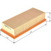 Luftfilter | LAND ROVER,ROVER,MG,HONDA | 1457433781 Luftfilter | LAND ROVER,ROVER,MG,HONDA | 1457433781