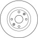 Bremsscheibe Renault P. Kangoo | DF2586 Bremsscheibe Renault P. Kangoo | DF2586