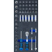 BGS Werkstattwageneinlage 1/3: Steckschlüssel-Satz | 6,3 mm (1/4"""") | 50-tlg | 4127 BGS Werkstattwageneinlage 1/3: Steckschlüssel-Satz | 6,3 mm (1/4"""") | 50-tlg | 4127