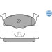 Bremsbelagsatz Vw P. Polo 01- Mit Sensor | 025 218 6817/W Bremsbelagsatz Vw P. Polo 01- Mit Sensor | 025 218 6817/W