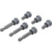 BGS Bit-Satz mit Tiefenstopp | für Gipskartonplatten | Antrieb Außensechskant 6,3 mm (1/4"""") | Kreuzschlitz PH2 | 6-tlg | 50406 BGS Bit-Satz mit Tiefenstopp | für Gipskartonplatten | Antrieb Außensechskant 6,3 mm (1/4"""") | Kreuzschlitz PH2 | 6-tlg | 50406