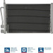 Kondensator PKW | FORD Fiesta,Fusion, MAZDA 2 | 94587 Kondensator PKW | FORD Fiesta,Fusion, MAZDA 2 | 94587