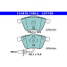 Bremsbelagsatz Audi P. A6/Allroad 1,8-3,0 Quattro 97-05 Keramik | 13.0470-7166.2 Bremsbelagsatz Audi P. A6/Allroad 1,8-3,0 Quattro 97-05 Keramik | 13.0470-7166.2
