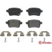 BREMBO Bremsklötze HA | FIAT 500L 12 | P 23 156 BREMBO Bremsklötze HA | FIAT 500L 12 | P 23 156