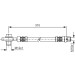 Bremsschlauch HA | AUDI A6,VW Passat 97 | 1987476308 Bremsschlauch HA | AUDI A6,VW Passat 97 | 1987476308