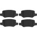 Bremsklötze HA | MERCEDES W168,W169,W245,W414 97 | GDB1481 Bremsklötze HA | MERCEDES W168,W169,W245,W414 97 | GDB1481