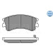 Bremsbelagsatz Mazda S. 6 2.0-2.3 02-07 Mit Sensor | 025 240 4618/W Bremsbelagsatz Mazda S. 6 2.0-2.3 02-07 Mit Sensor | 025 240 4618/W
