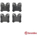 BREMBO Bremsklötze HA | LEXUS LS 06 | P 83 076 BREMBO Bremsklötze HA | LEXUS LS 06 | P 83 076