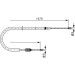 Handbremsseil re | RENAULT Scenic 01 | 1987477647 Handbremsseil re | RENAULT Scenic 01 | 1987477647
