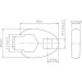 BGS Hahnenfußschlüssel | Antrieb Innenvierkant 12,5 mm (1/2"""") | SW 23 mm | 1757-23 BGS Hahnenfußschlüssel | Antrieb Innenvierkant 12,5 mm (1/2"""") | SW 23 mm | 1757-23
