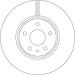 51 481 080 Bremsscheibe VA | FORD Mondeo 14 | DF6811
