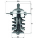 Thermostateinsatz | TOYOTA Avensis/Corolla 97 | TX 70 82 Thermostateinsatz | TOYOTA Avensis/Corolla 97 | TX 70 82