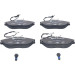 Bremsbelagsatz Peugeot S. 306/406 93-04 | 13.0460-2817.2 Bremsbelagsatz Peugeot S. 306/406 93-04 | 13.0460-2817.2